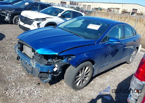 2017 Ford Fusion Se из США, поврежденный, VIN 3FA6P0HD1HR291901